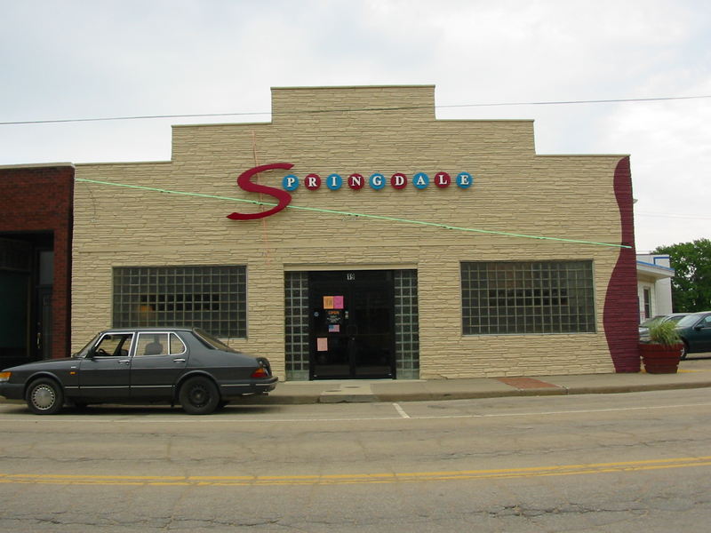 Springdale Bowling Alley - 2002 Photo (newer photo)